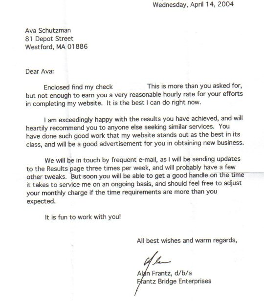 personal letters of recommendation samples. 2011 letter of recommendation