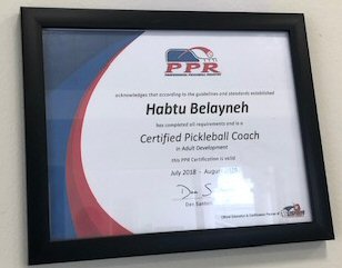 Pickleball Certification